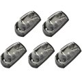5 Pcs Cab Marker Roof Running Lights Led Clearance Side Light Forord 250 350 Super Duty 2017 2018 2019 F 450 F 550 Clear Lens 