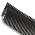 Stp Style Rear Window Windshield Roof Spoiler Compatible With Honda Accord 2018-2021 Glossy Black Carbon Fiber