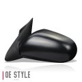 Ni1320120 Factory Style Driver Left Side Mirror Manual Folding Power Adjust For Altima 93-97 Textured Black