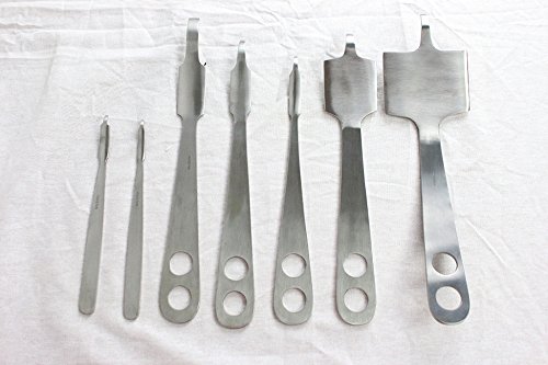 7 Hohmann Retractor Set Surgical Orthopedic Instruments