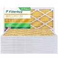 Filterbuy 14x30x1 Air Filter Merv 11 Allergen Defense 12-pack Pleated Hvac Ac Furnace Filters Replacement Actual Size 13 69 X 