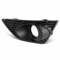 Fo1038120 Front Fog Light Bezel For Ford Fusion 2010-2012 Driver Left Side Smooth Black 
