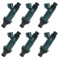 Aintier 23250-0a010 Engine Fuel Injectors Set Compatible With For Lexus Es300 Rx300 For Toyota Avalon Highlander Sienna Solara