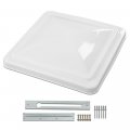 1pc White Roof Vent Cover 14 X For Ventline Vents Prior To 2008 And Elixir Starting 1994 