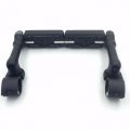 Smt Motorcycle Black Long Angled Adjustable Peg Mounting Kit Eagle Style Footrest For V-star Roadstar Suzuki Boulevard 1-1 2