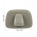 X Autohaux 1 Pair Gray Interior Roof Insert Hook Hanger Abs Cover Trim For Volvo S90 V90 2017-2021 Xc40 Xc60 2018-2021 Xc90