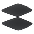 Black Front Left And Right Bumper Tow Hook Eye Cap Cover For Toyota Prius Prime 2017-2022 