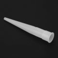 30pcs Caulk Nozzle Silicone Caulking Screw On Sealant Gun Tips Replacement Extension Tool Supplies White Suction Head Design