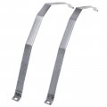 A-premium Set Of 2pcs Gas Tank Straps Compatible With Ford Mustang 2005-2010 4 0l V8 6l 5 4l Replace For 4r3z9092aa