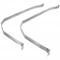 A-premium Set Of 2pcs Gas Tank Straps Compatible With Ford Mustang 2005-2010 4 0l V8 6l 5 4l Replace For 4r3z9092aa
