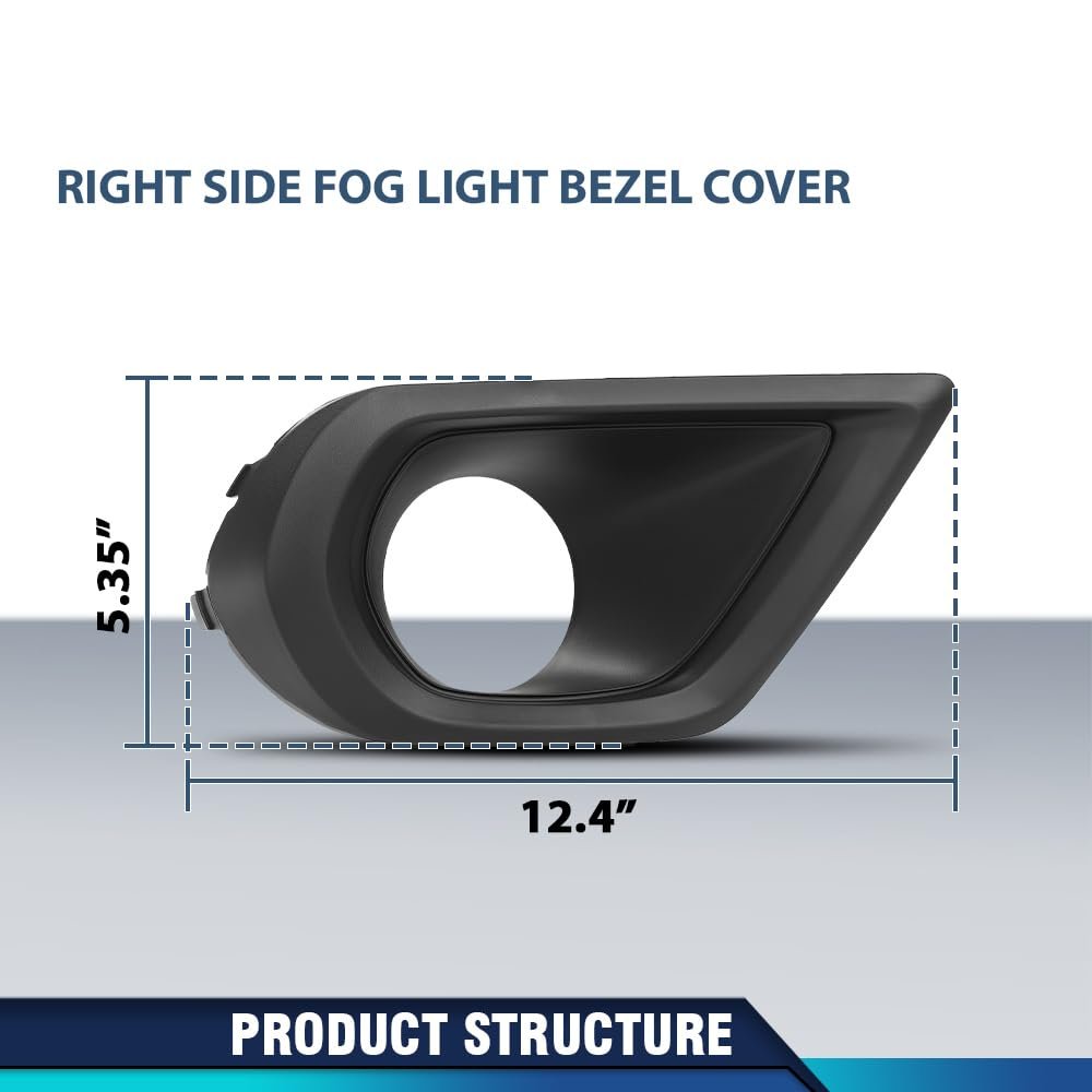 Fog Light Bezel Cover Right Passenger Side For Subaru Forester 2 5i Model014-2016 Not Fit Xt 2 0xt Models 57731sg020 Su1039108