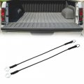 X Autohaux Pair Rear Tailgate Cables Lift Gate Support Straps Pickup For Ford F-100 F-150 F-250 F-350 1987-1997 F7tz-9943052-a
