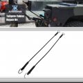 X Autohaux Pair Rear Tailgate Cables Lift Gate Support Straps Pickup For Ford F-100 F-150 F-250 F-350 1987-1997 F7tz-9943052-a