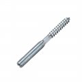 Uxcell M8 Hanger Bolts Length 3-1 2 90mm Double Headed Self-tapping Screw 8mm Wood Joint Furniture Legs 8pcs