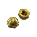 10 32 Brass Cap Nuts Box Of 100 