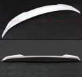 Painted Gloss White Finish V Style Rear Trunk Spoiler Compatible With Fits For 2018-2021 Toyota Camry Se Xse Le Xle Hybrid