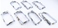 Jeenda 7pcs Grille Insert Trim Molding Ch1210111 For Jeep Compass 2011-2017 Replaces Jkpo2256 68109865aa Kt-1116cp 
