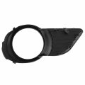 To1038145 Front Fog Light Bezel Compatible With Toyota Sienna Excludes Se 2011-2013 Driver Left Side Smooth Black