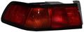 Left Tail Lamp For Toyota Camry 1997 Driver Side Rear Light Assembly 11-3242-00 Black Finish 