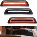Njsbyl Tundra Led 3rd Brake Light For 2007-2021 Toyota Red White Strobe Center High Mount Stop Lamp Smoked Lens Truck Bed