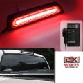 Njsbyl Tundra Led 3rd Brake Light For 2007-2021 Toyota Red White Strobe Center High Mount Stop Lamp Smoked Lens Truck Bed