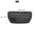 Acropix Anti-slip Clutch Brake Pedal Cover Car Fit For Toyota Rav4 Pack Of 2 Black