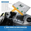 Dj080pa-01a Screen Replacement 8 Touch Display For Chevy For G-m-c Factory Navigation Systems