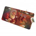 Graphics More Christmas Holiday Santa Milk And Cookies Novelty Metal Vanity Tag License Plate