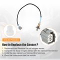 Uxcell 1 Pcs Car O2 Oxygen Sensor Air Fuel Ratio Replacement No 22690aa8 For Subaru Forester Impreza Legacy 1 5 2 0l