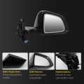 Dasbecan Side Rear View Mirror For 2020-2024 Tesla Model Y Anti-glare Glass With Memory Power Heated Right Passenger Folding
