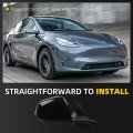 Dasbecan Side Rear View Mirror For 2020-2024 Tesla Model Y Anti-glare Glass With Memory Power Heated Right Passenger Folding