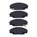 Front Brake Pads For Acura Rsx 2002 2003 2004 2005 2006 Low Metallic Mechanical Pad Wear Sensor 2 06 In Inner Height 
