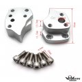 Xkh- Compatible With 2001-2005 Fjr300 Fjr1300 1 Up 1 75 Back Handlebar Risers Lift Kit Comfortable Riding Position Silver P N