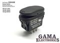 Waterproof 30 Amp Double Pole 3 Position Momentary On-off-momentary On Rocker Switch Dpdt