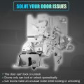 Uxcell Rear Right Passenger Side Sliding Door Latch Lock Assembly For Gmc Savana 1500 1996-2014