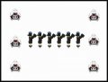 Set 6 Fuel Injectors Connector Harness Plug Replacement For Nissan Murano 350z G35 M35 V6 3 5l 0280158042 16600cd700