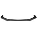 3pcs Cs Style Carbon Fiber Look Front Bumper Lip Spoiler Wing Body Kit For Subaru Brz 13-16 