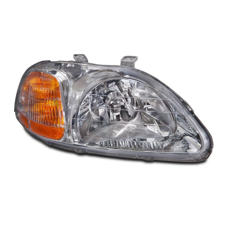 Headlightsdepot For Honda Civic 96-98 Includes Right Passenger Side Headlight