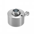 X Autohaux Aluminum Alloy Steering Wheel Quick Release Disconnect 3 Holes Hub 0 27 Bore Silver Tone