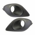 Dodge Charger Fog Light Cover 2015 16 17 18 19 2020 Driver And Passenger Side Pair Set Textured W Hood Scoop Dot Sae Compliance 
