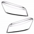 Sizver Chrome Headlight Cover For 2009-2012 Toyota Rav4 