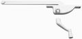 Prime-line Products H 3709 9-inch Teardrop Type Casement Operator White 