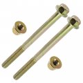 Caltric 2 X Rear Bearing Carrier Upper Bolt And Nut Compatible With Polaris Sportsman 550 Forest 2011 2012 2013 2014