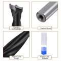 Uxcell Brad Point Drill Bits For Wood 13mm X 70mmward Turning Carbide For Woodworking Carpentry Drilling Tool