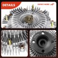 A-premium Engine Cooling Fan Clutch Replacement For Toyota 4runner 1995-2000 T100 1994-1998 7l Tacoma 1995001 2 4l 2