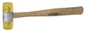 Urrea 1383 13-ounce Plastic Cap Hammer With Oak Handle 
