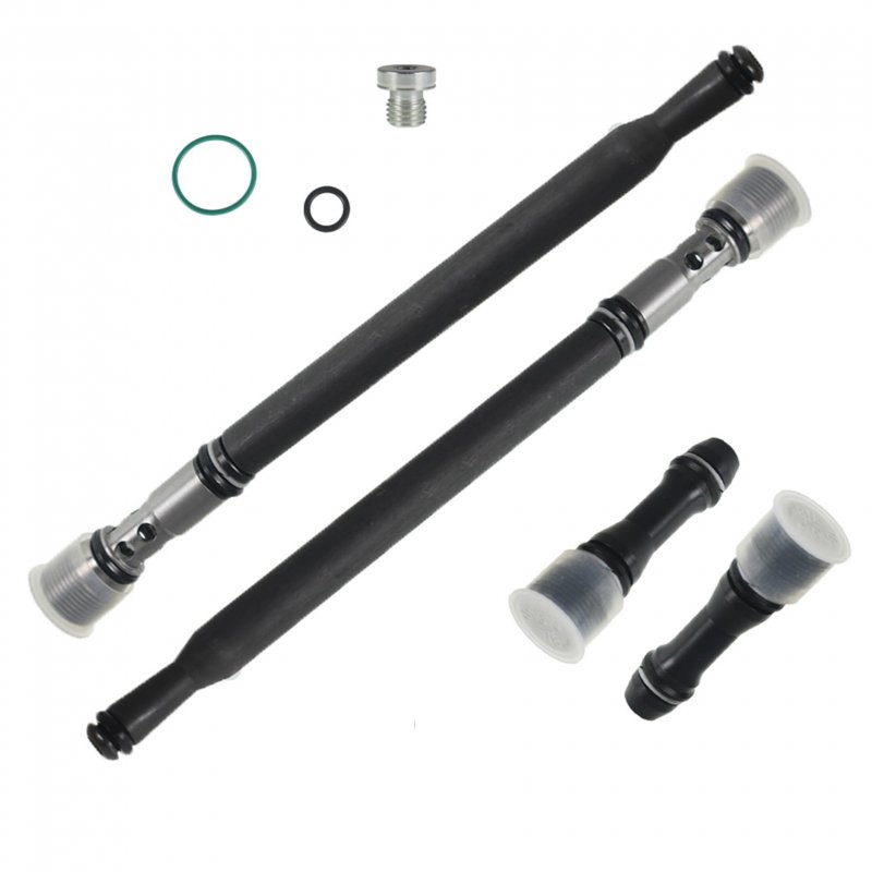 Fuel Supply Tube Stand Dummy Plug Kit For Ford 2004 2010 6 0l E F Series 6e7z9a332a A 6e7z 9a332 B