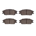 Front Brake Pads For 1991 Hyundai Scoupe Semi Metallic With Mechanical Pad Wear Sensor 1 95 In Inner Height 