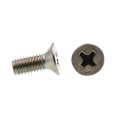 Machine Screws Metric Flat Head Phillips Drive M4 0 7 X 10mm Stainless Steel 10 Pack 