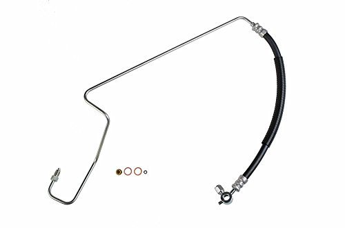 Power Steering Pressure Line Hose Assembly 39 5 In High Strength 1500 Psi Working Oil Ozone Heat Resistant